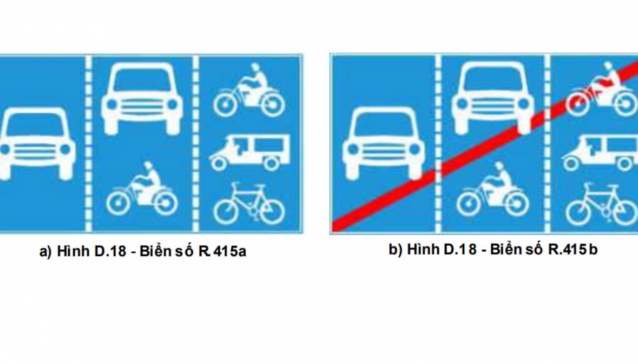 Nhóm biển hiệu lệnh: Biển số R.415 có ý nghĩa gì?