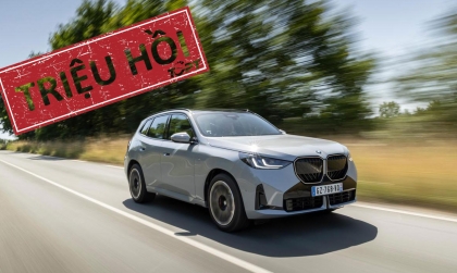 BMW X3 phải triệu hồi toàn cầu do lỗi hệ thống lái