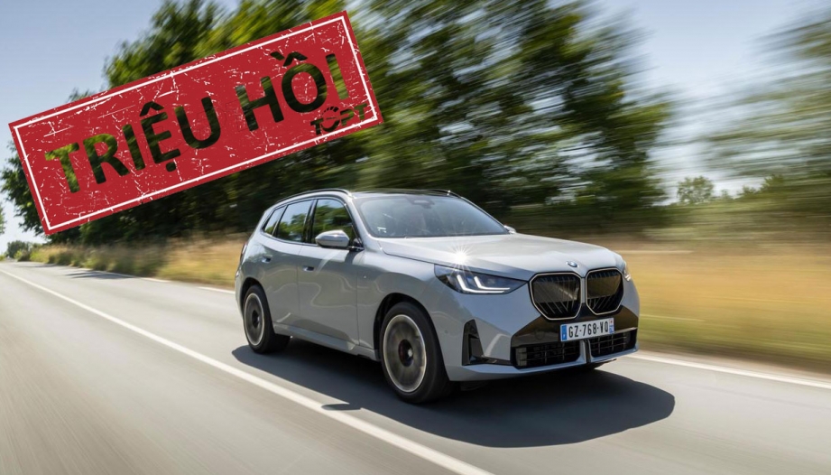 BMW X3 phải triệu hồi toàn cầu do lỗi hệ thống lái