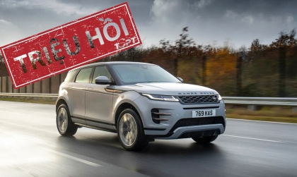 Triệu hồi Range Rover Evoque trên toàn cầu do lỗi túi khí
