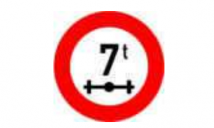 Nhóm biển báo cấm: Biển số P.116 có ý nghĩa gì?