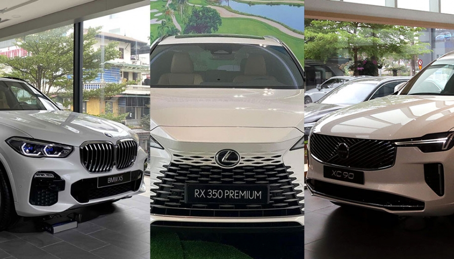 SUV hạng sang cỡ trung: Volvo XC90 sẽ cạnh tranh thế nào với BMW X5 và Lexus RX350h?