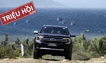 Ford sẽ phải triệu hồi bổ sung Everest tại Việt Nam vì lỗi phần mềm điều khiển động cơ