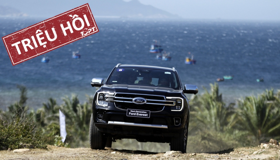 Ford sẽ phải triệu hồi bổ sung Everest tại Việt Nam vì lỗi phần mềm điều khiển động cơ