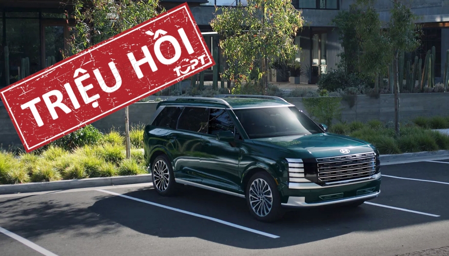 Triệu hồi Hyundai Palisade vì lỗi tính năng chỉnh điện các hàng ghế sau