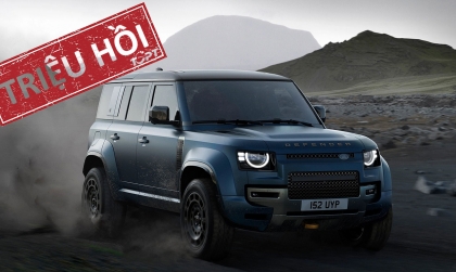 Triệu hồi Land Rover Defender do lỗi chốt khóa dây an toàn