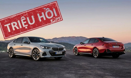 Triệu hồi loạt xe BMW có nguy cơ bốc cháy