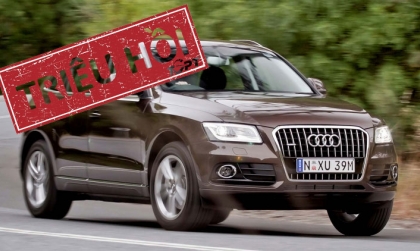 Triệu hồi Audi Q5 do lỗi túi khí quen thuộc