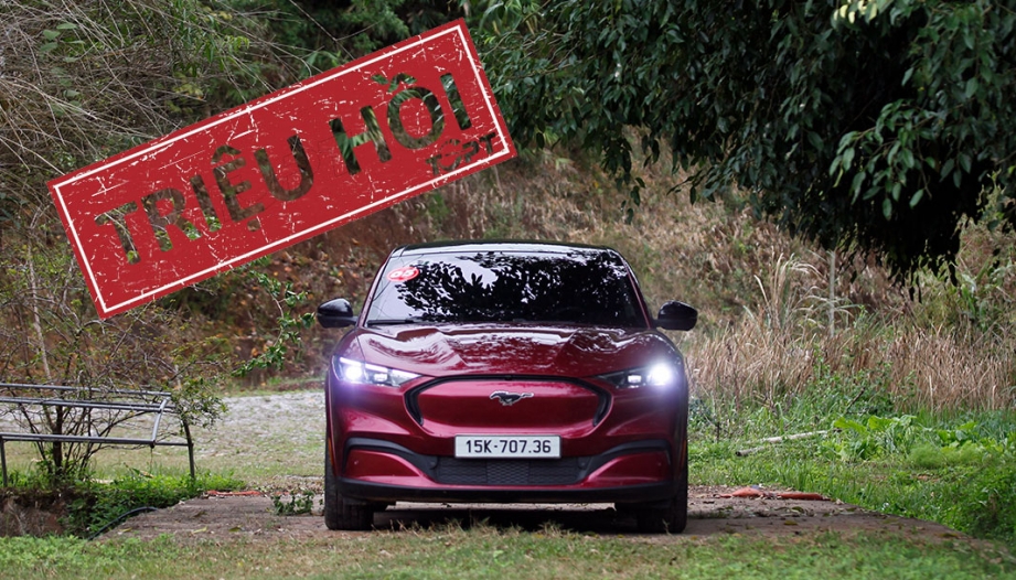 Ford Việt Nam tiếp tục triệu hồi Mustang Mach-e do lỗi đèn chiếu sáng nhưng chưa xe nào tới tay người tiêu dùng