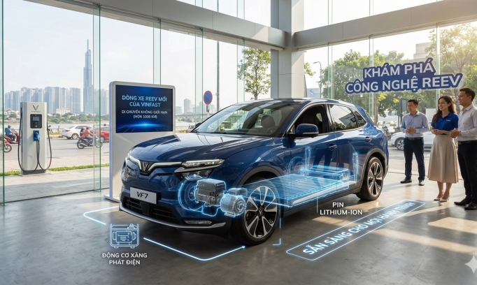 VinFast sẽ sản xuất Xe điện Mở rộng phạm vi REEV?