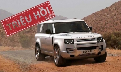 Triệu hồi hơn 170.000 chiếc Land Rover vì mất hệ thống sạc điện 12V