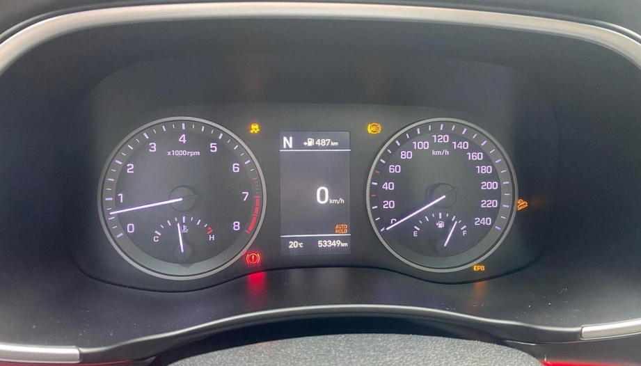Hyundai Tucson báo lỗi thế này có bác nào khắc phục được chưa?