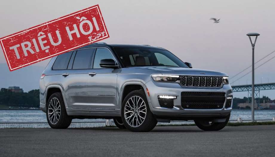 Triệu hồi Jeep Grand Cherokee do lỗi hệ thống treo sau