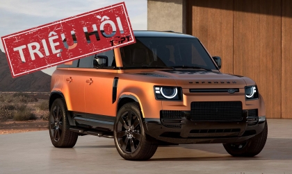 Triệu hồi hàng loạt xe Jaguar và Land Rover do lỗi bộ đổi nguồn